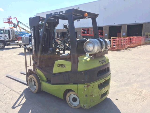 Used Clark C25C   | lift truck rental for sale | National Lift