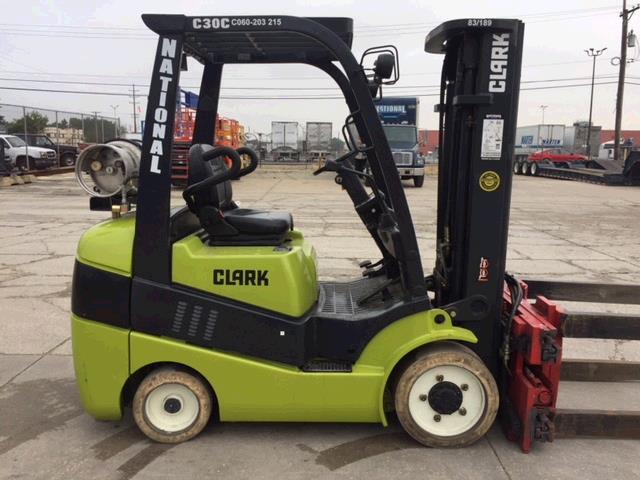 Used Clark C30C   | lift truck rental for sale | National Lift