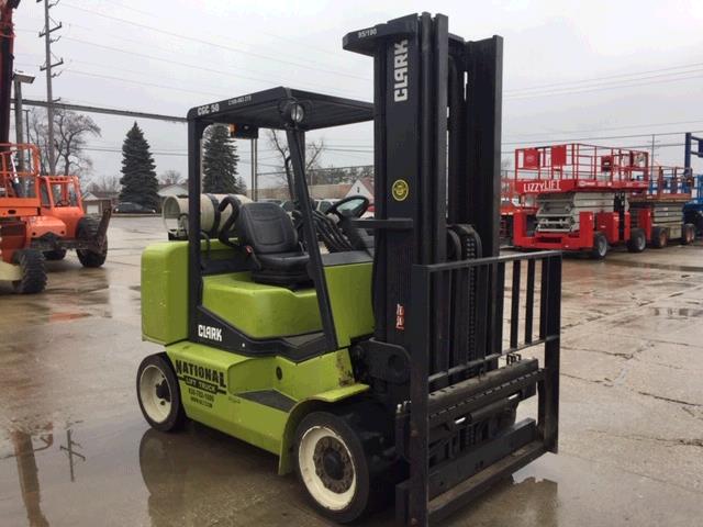 Used Clark CGC50   | lift truck rental for sale | National Lift