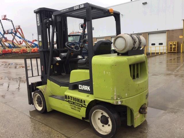 Used Clark CGC50   | lift truck rental for sale | National Lift