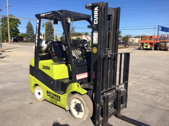 Used Clark C25C   | lift truck rental for sale | National Lift