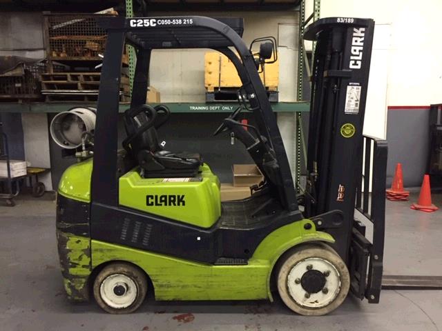 Used Clark C25C   | lift truck rental for sale | National Lift