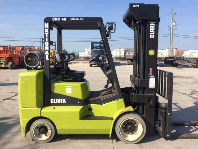 Used Clark CGC40   | lift truck rental for sale | National Lift