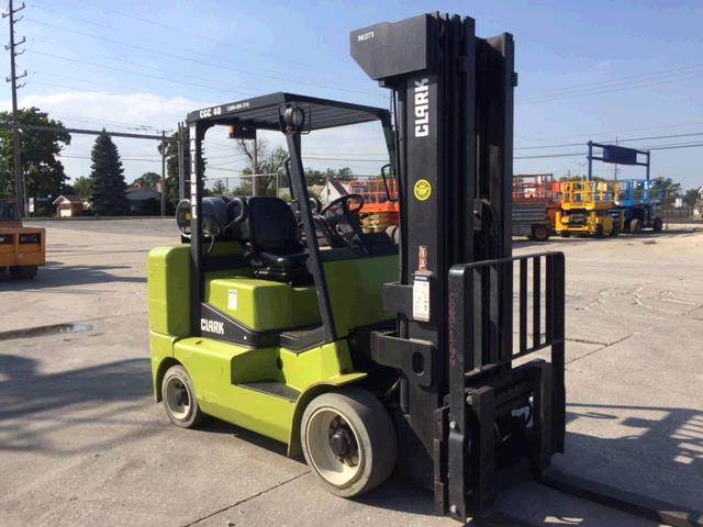 Used Clark CGC40   | lift truck rental for sale | National Lift