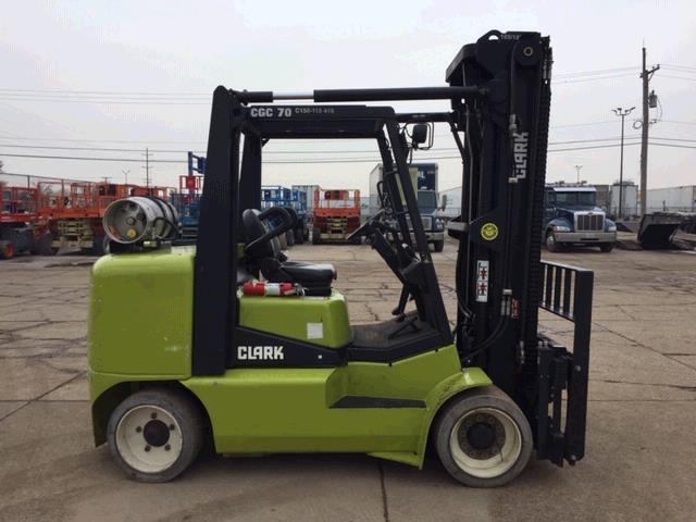 Used Clark CGC70   | lift truck rental for sale | National Lift