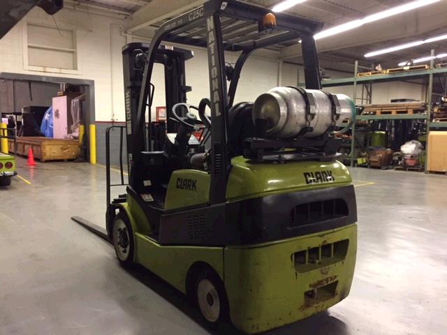 Used Clark C25C   | lift truck rental for sale | National Lift