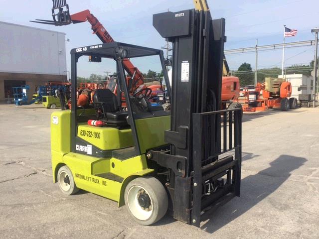 Used Clark CGC40   | lift truck rental for sale | National Lift