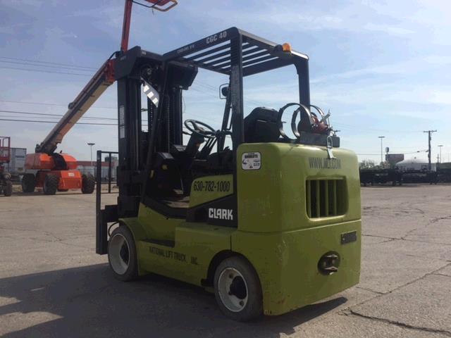 Used Clark CGC40   | lift truck rental for sale | National Lift