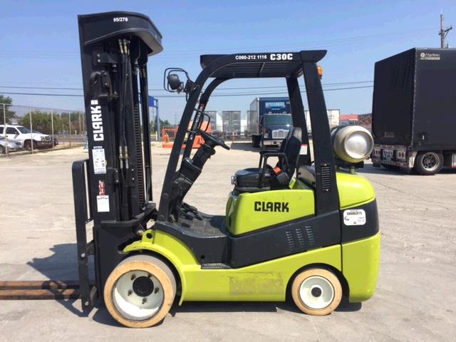 Used Clark C30C   | lift truck rental for sale | National Lift