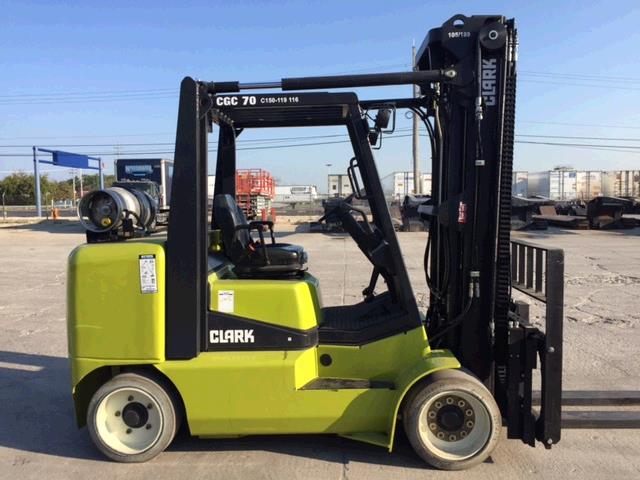 Used Clark CGC70   | lift truck rental for sale | National Lift