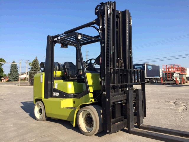 Used Clark CGC70   | lift truck rental for sale | National Lift