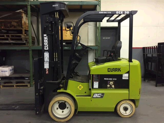 Used Clark ECX30   | lift truck rental for sale | National Lift