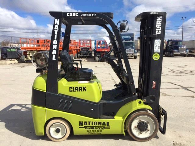 Used Clark C25C   | lift truck rental for sale | National Lift