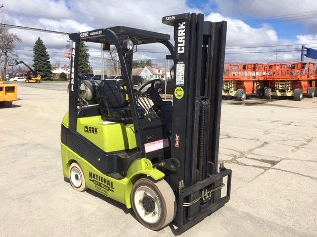 Used Clark C25C   | lift truck rental for sale | National Lift