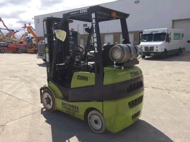 Used Clark C25C   | lift truck rental for sale | National Lift