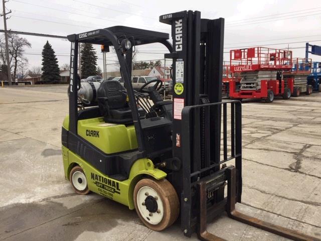 Used Clark C25C   | lift truck rental for sale | National Lift