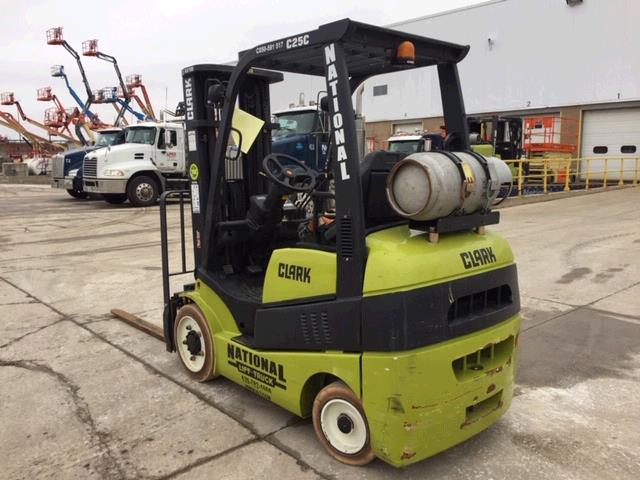 Used Clark C25C   | lift truck rental for sale | National Lift