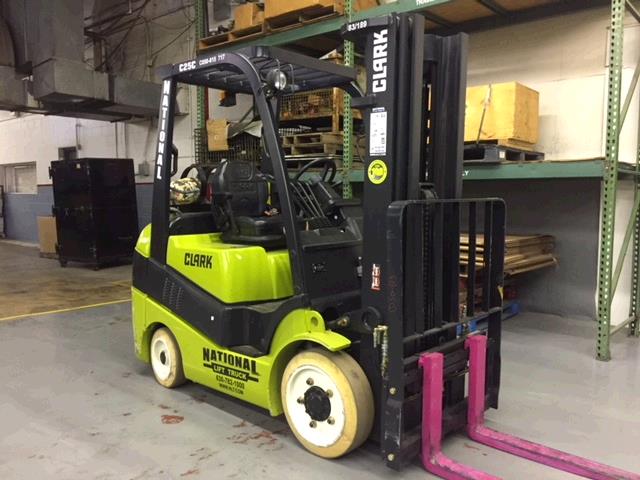 Used Clark C25C   | lift truck rental for sale | National Lift