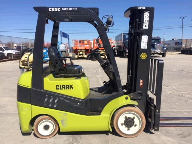 Used Clark C25C   | lift truck rental for sale | National Lift