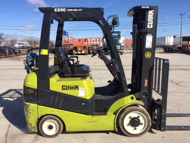 Used Clark C25C   | lift truck rental for sale | National Lift