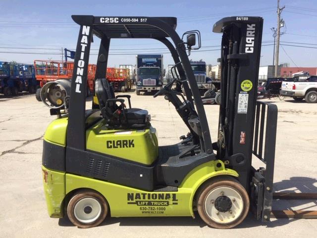 Used Clark C25C   | lift truck rental for sale | National Lift