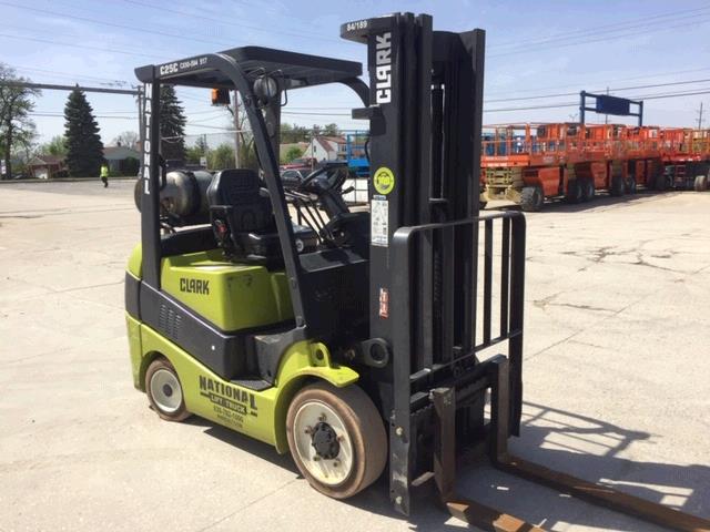 Used Clark C25C   | lift truck rental for sale | National Lift