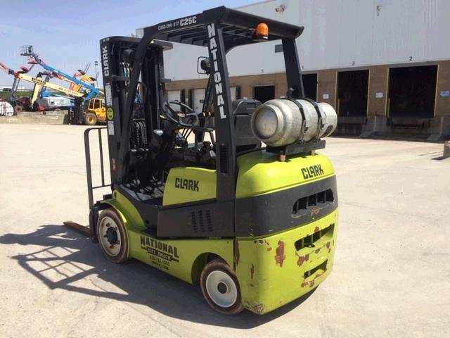 Used Clark C25C   | lift truck rental for sale | National Lift