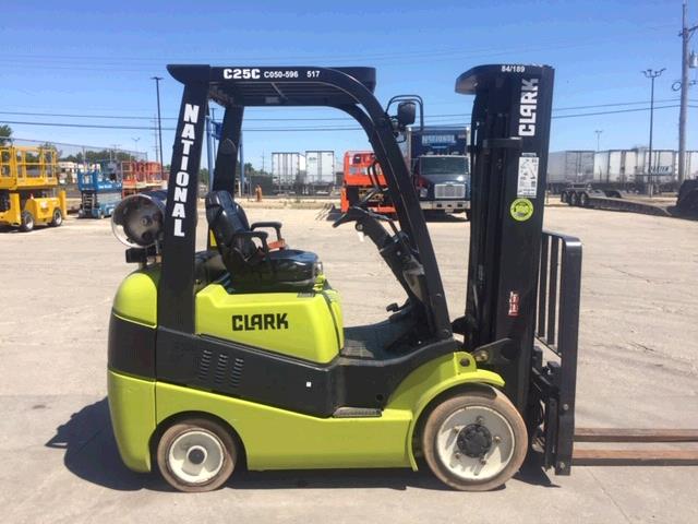 Used Clark C25C   | lift truck rental for sale | National Lift