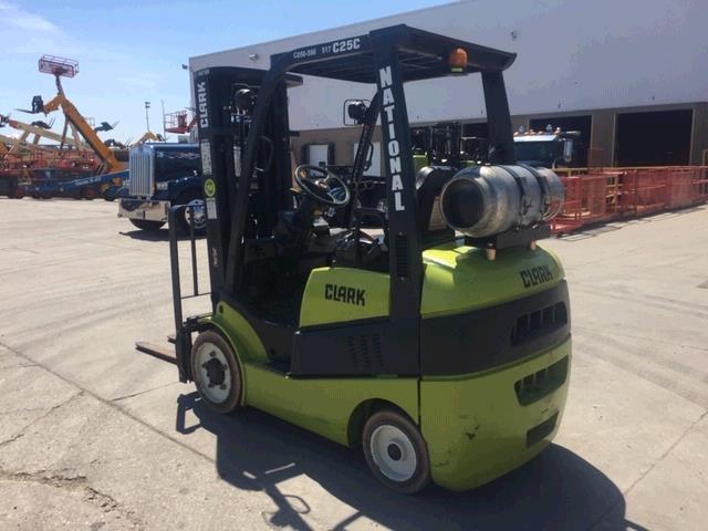 Used Clark C25C   | lift truck rental for sale | National Lift