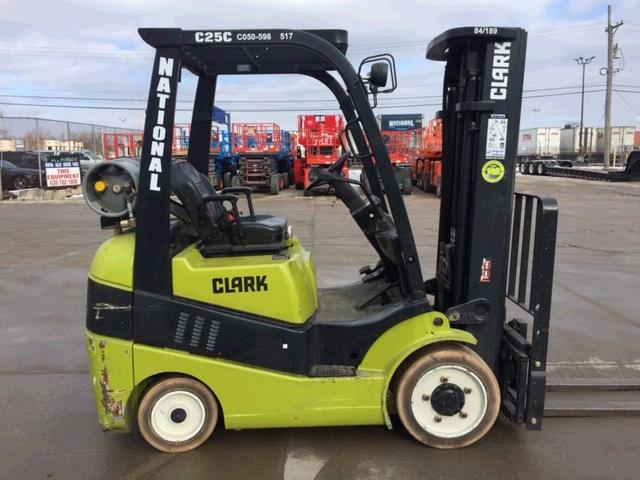 Used Clark C25C   | lift truck rental for sale | National Lift