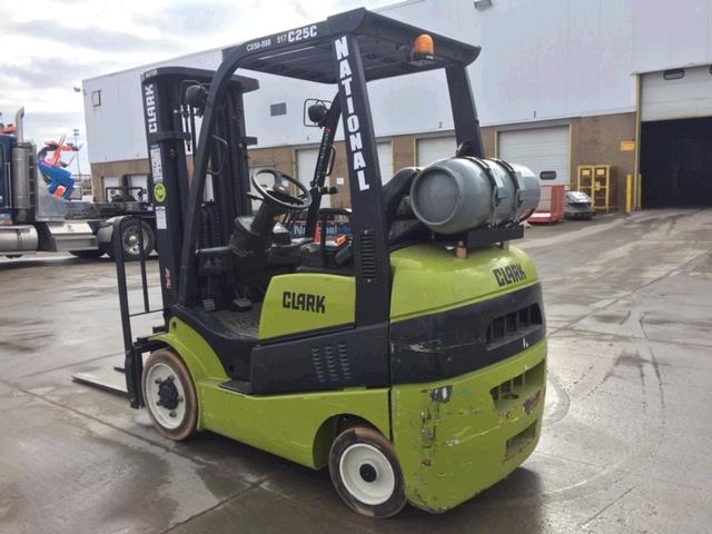 Used Clark C25C   | lift truck rental for sale | National Lift