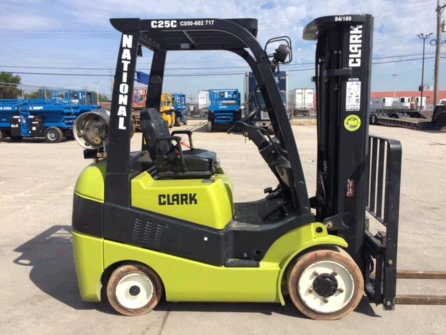 Used Clark C25C   | lift truck rental for sale | National Lift