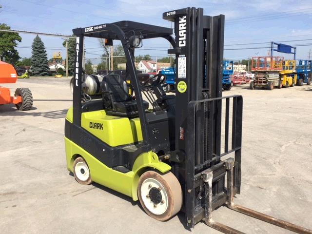 Used Clark C25C   | lift truck rental for sale | National Lift