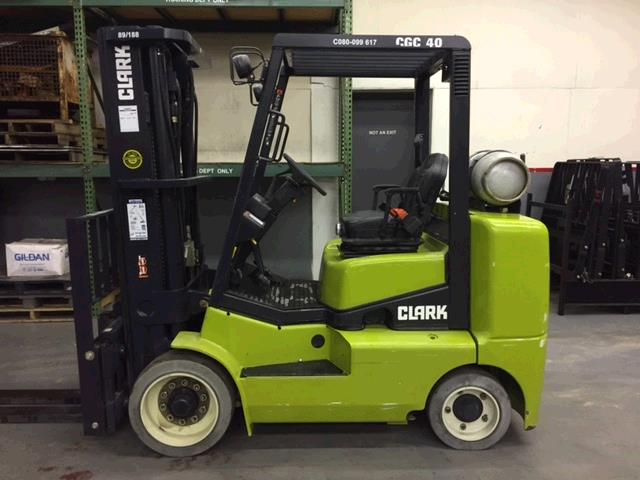 Used Clark CGC40   | lift truck rental for sale | National Lift