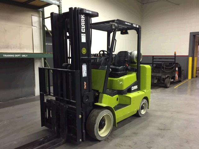 Used Clark CGC40   | lift truck rental for sale | National Lift