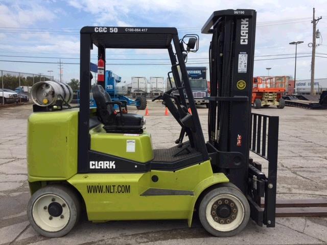 Used Clark CGC50   | lift truck rental for sale | National Lift