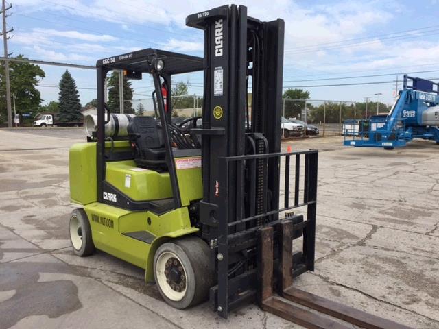 Used Clark CGC50   | lift truck rental for sale | National Lift