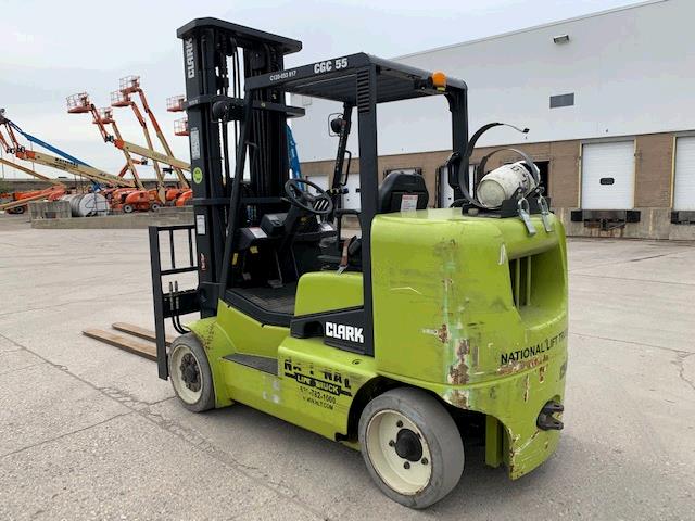 Used Clark CGC55   | lift truck rental for sale | National Lift