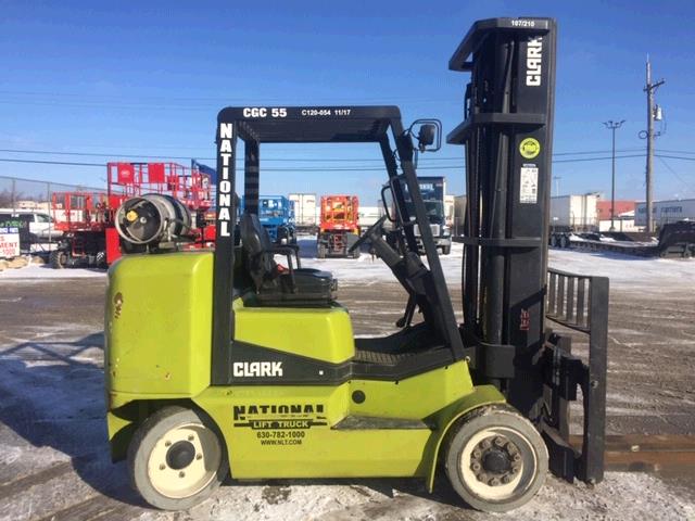 Used Clark CGC55   | lift truck rental for sale | National Lift