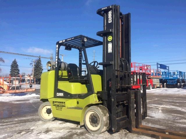 Used Clark CGC55   | lift truck rental for sale | National Lift