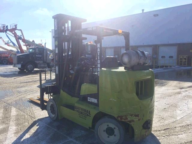 Used Clark CGC55   | lift truck rental for sale | National Lift