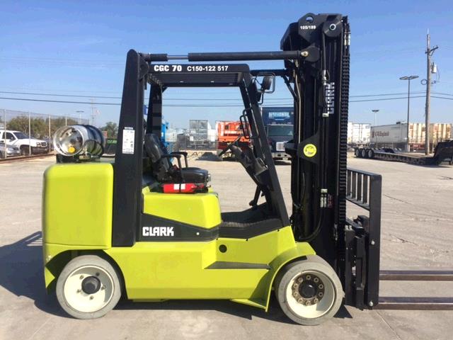 Used Clark CGC70   | lift truck rental for sale | National Lift