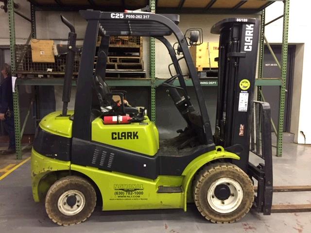 Used Clark C25   | lift truck rental for sale | National Lift