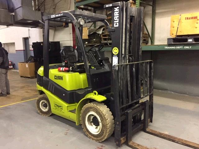 Used Clark C25   | lift truck rental for sale | National Lift