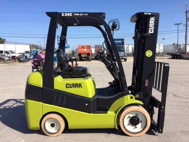 Used Clark C30C   | lift truck rental for sale | National Lift