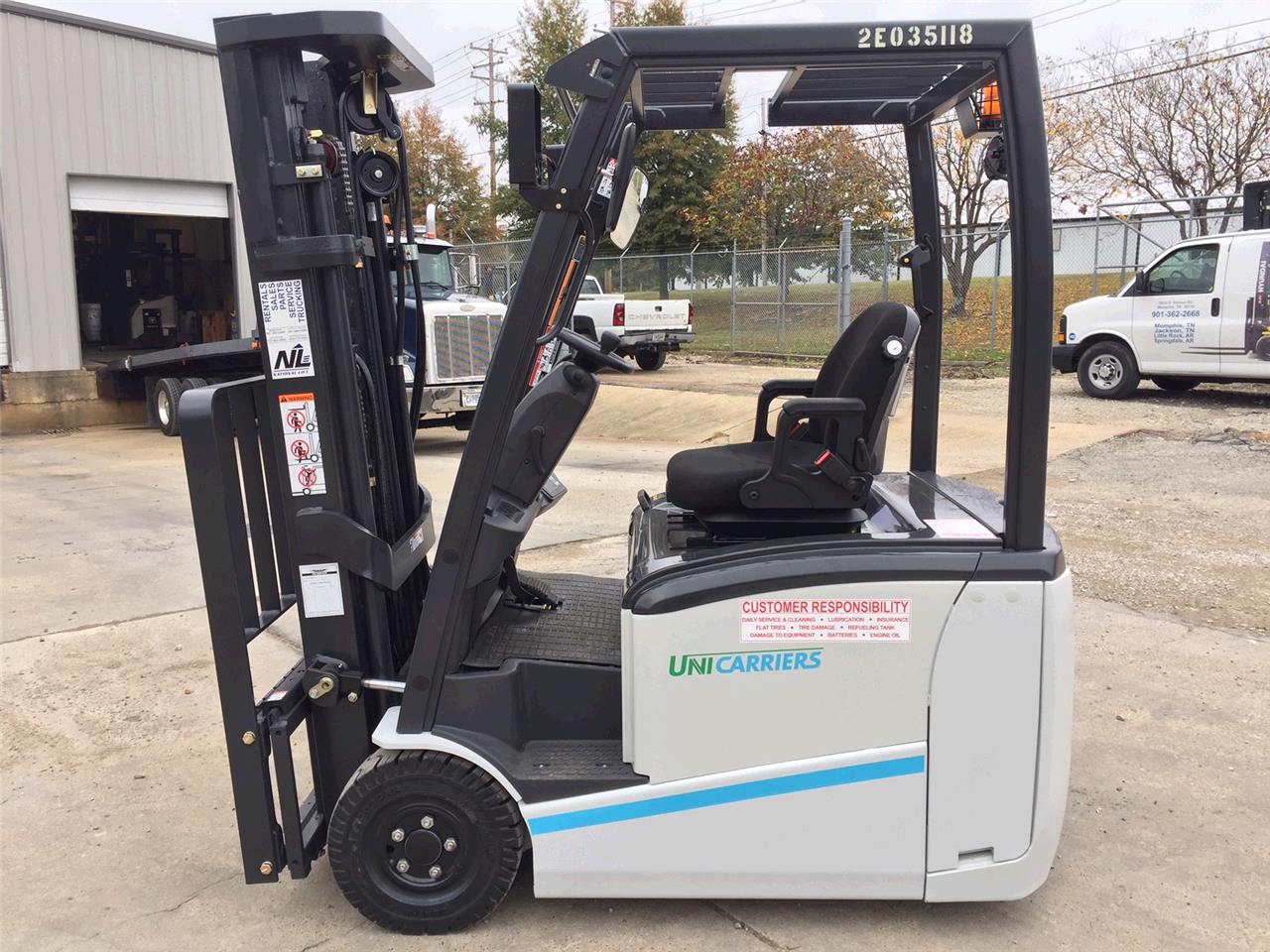 Used Unicarriers TX35M-AC   | lift truck rental for sale | National Lift