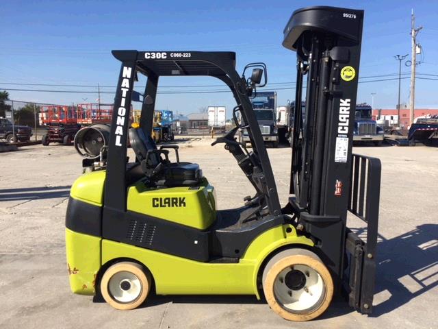 Used Clark C30C   | lift truck rental for sale | National Lift