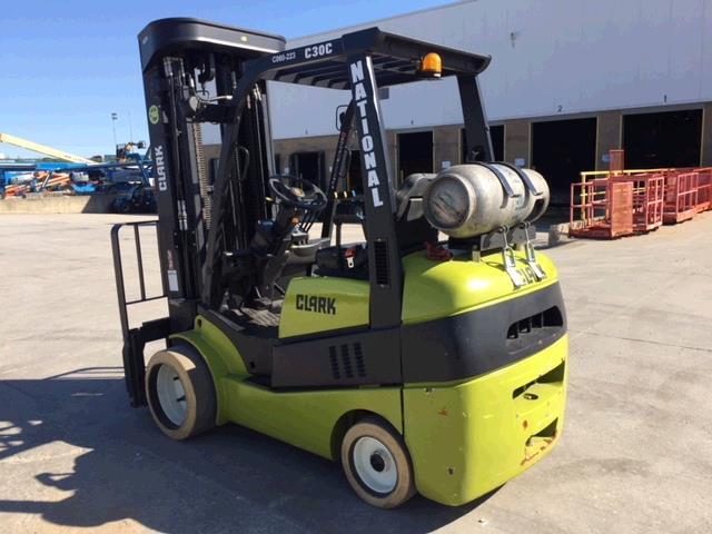 Used Clark C30C   | lift truck rental for sale | National Lift