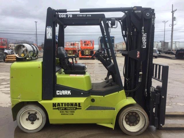 Used Clark CGC70   | lift truck rental for sale | National Lift