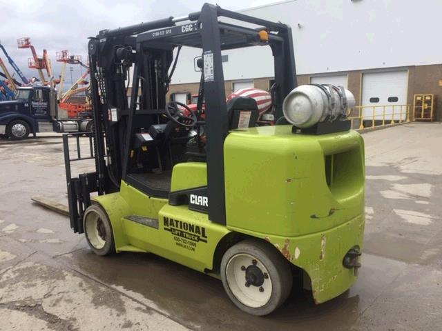 Used Clark CGC70   | lift truck rental for sale | National Lift